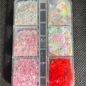 Colorful Nail Art Glitter Set